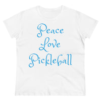 Women's T-Shirt - Peace Love Pickleball 2