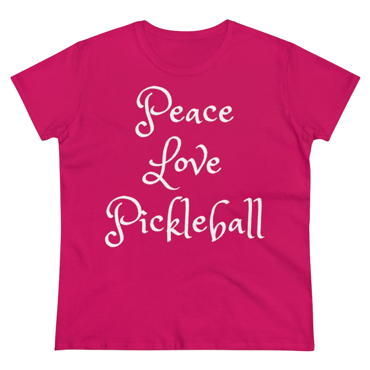 Women's T-Shirt - Peace Love Pickleball 2