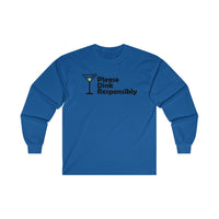 Men's Long Sleeve - Please Dink Responsibly