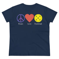 Women's T-Shirt - Peace Love Pickleball