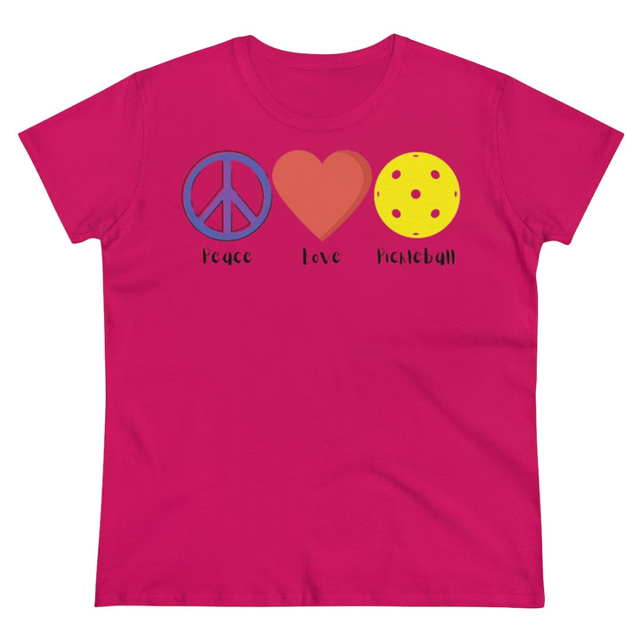 Women's T-Shirt - Peace Love Pickleball