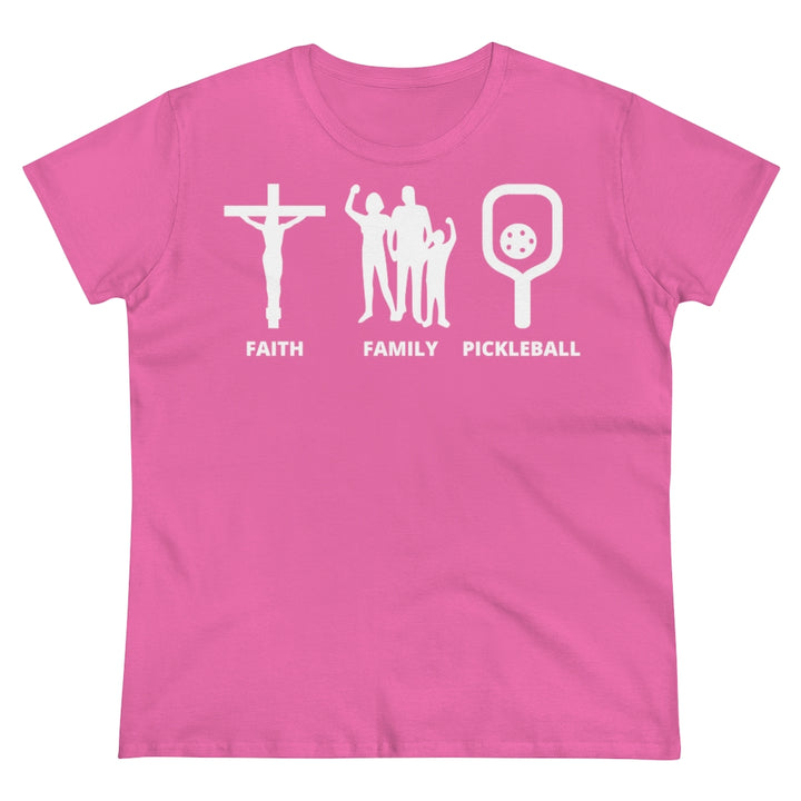 Women's T-Shirt - Faith Family Pickleball