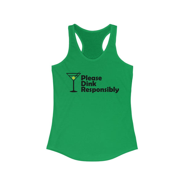 Women's Tank - Please Dink Responsibly