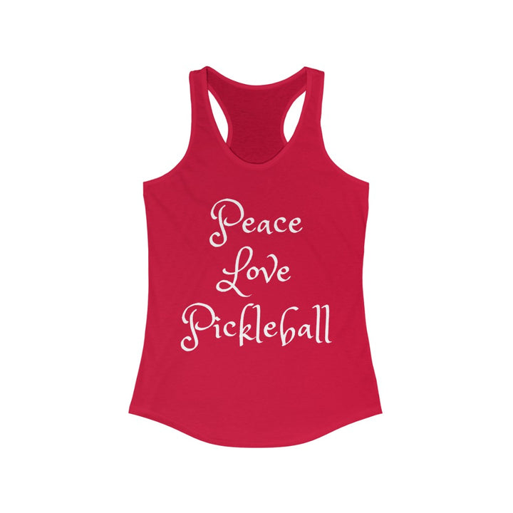 Women's Tank - Peace Love Pickleball 2