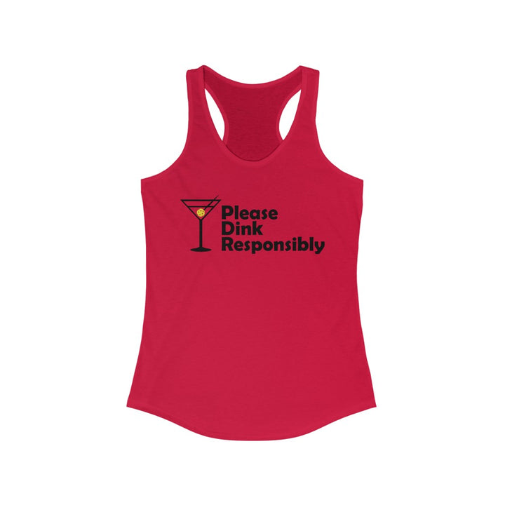 Women's Tank - Please Dink Responsibly