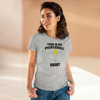 Women's T-Shirt - This Is My Pickleball Shirt