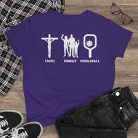 Women's T-Shirt - Faith Family Pickleball