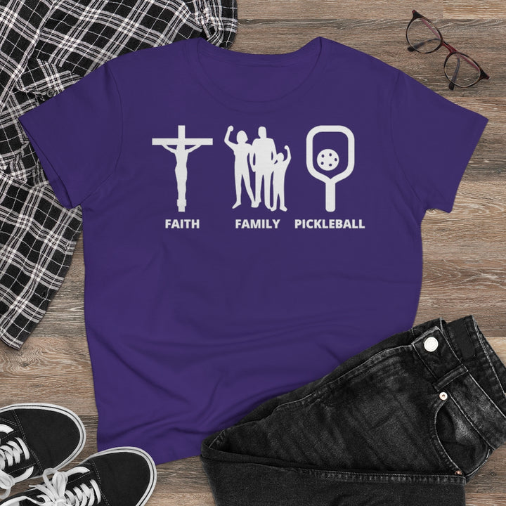Women's T-Shirt - Faith Family Pickleball