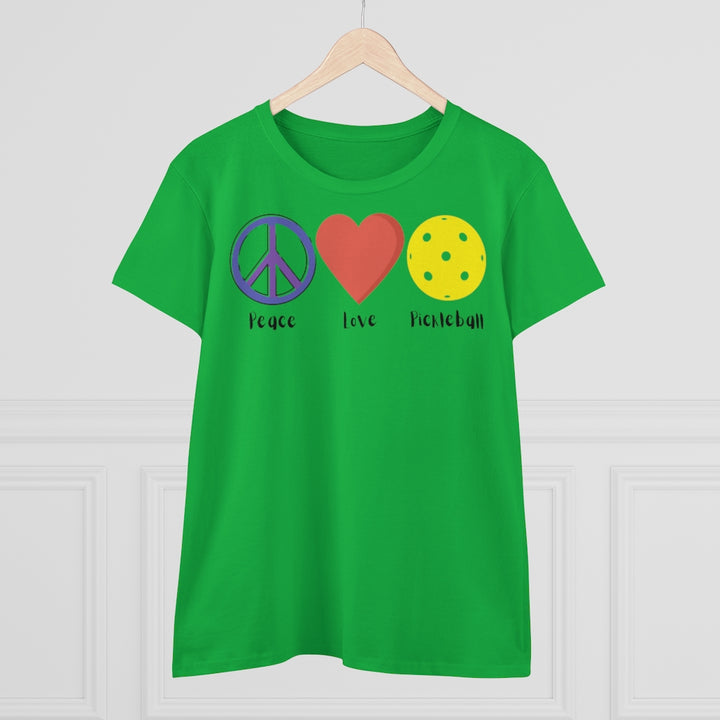 Women's T-Shirt - Peace Love Pickleball