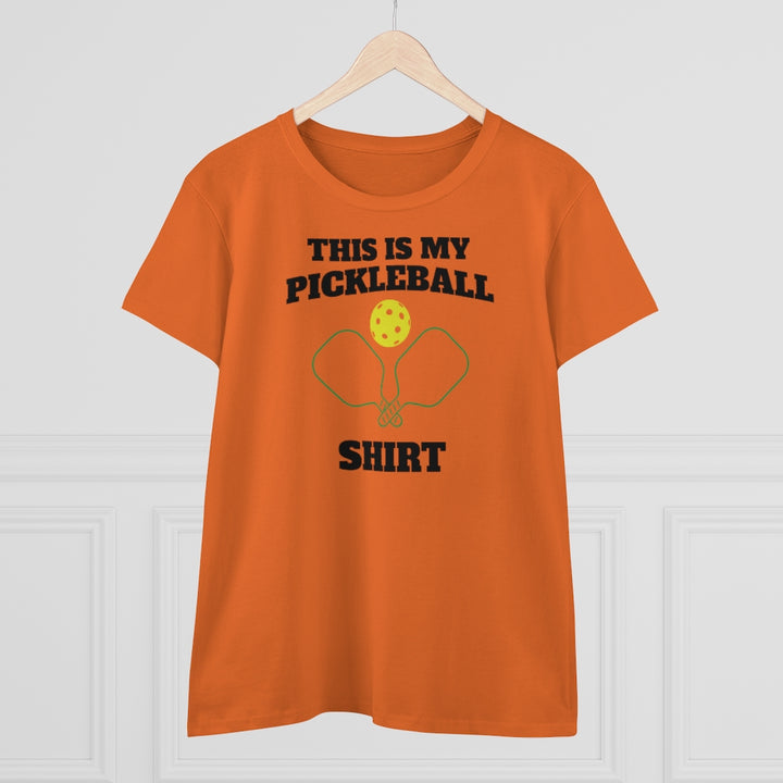 Women's T-Shirt - This Is My Pickleball Shirt