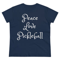 Women's T-Shirt - Peace Love Pickleball 2