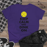 Women's T-Shirt - Keep Calm And Dink On