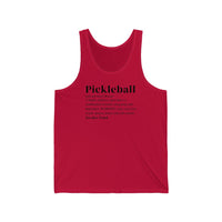 Men's Tank - Pickleball Definition