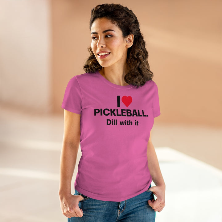 Women's T-Shirt - I Love Pickleball