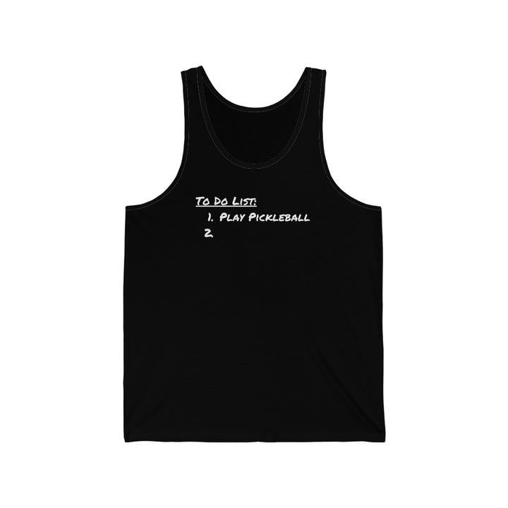 Men's Tank - To Do List short