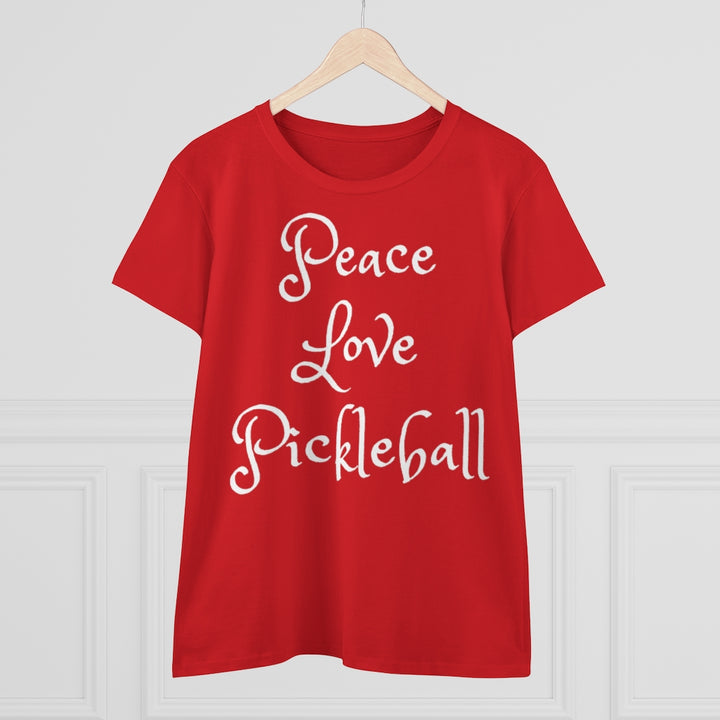 Women's T-Shirt - Peace Love Pickleball 2