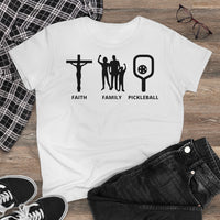 Women's T-Shirt - Faith Family Pickleball