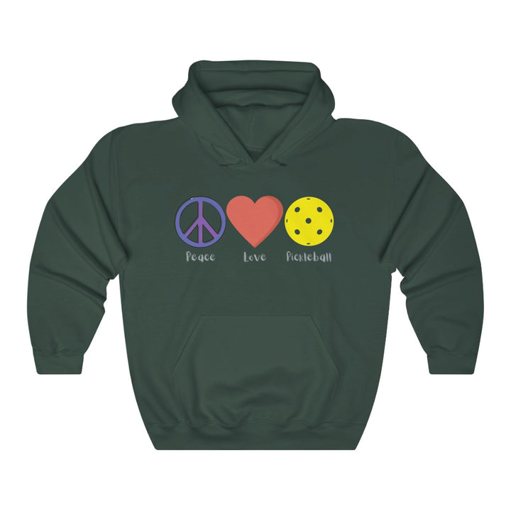 Unisex Hoodie - Peace Love Pickleball