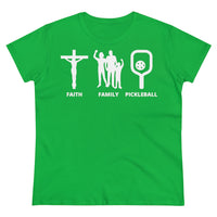 Women's T-Shirt - Faith Family Pickleball