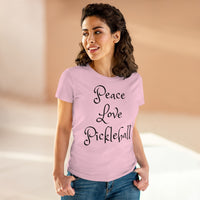 Women's T-Shirt - Peace Love Pickleball 2