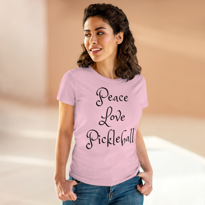 Women's T-Shirt - Peace Love Pickleball 2