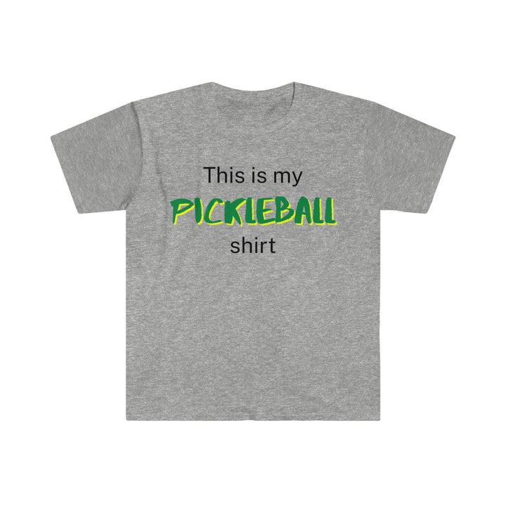Men's T-Shirt - This Is My Pickleball Shirt
