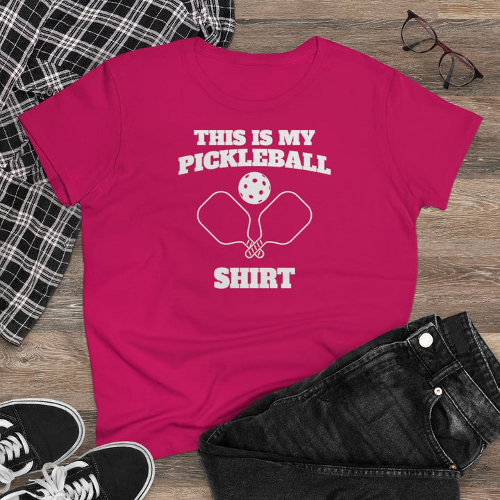 Women's T-Shirt - This Is My Pickleball Shirt
