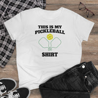 Women's T-Shirt - This Is My Pickleball Shirt