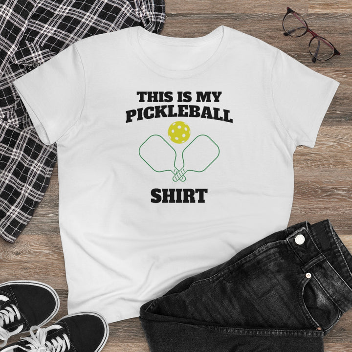 Women's T-Shirt - This Is My Pickleball Shirt