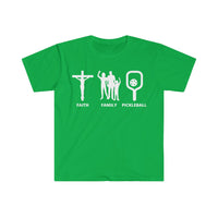 Men's T-Shirt - Faith Family Pickleball