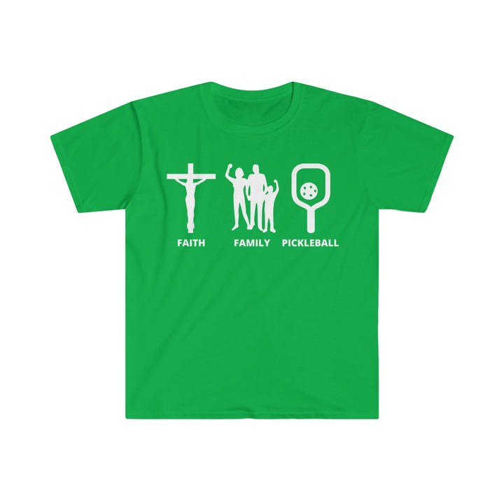 Men's T-Shirt - Faith Family Pickleball