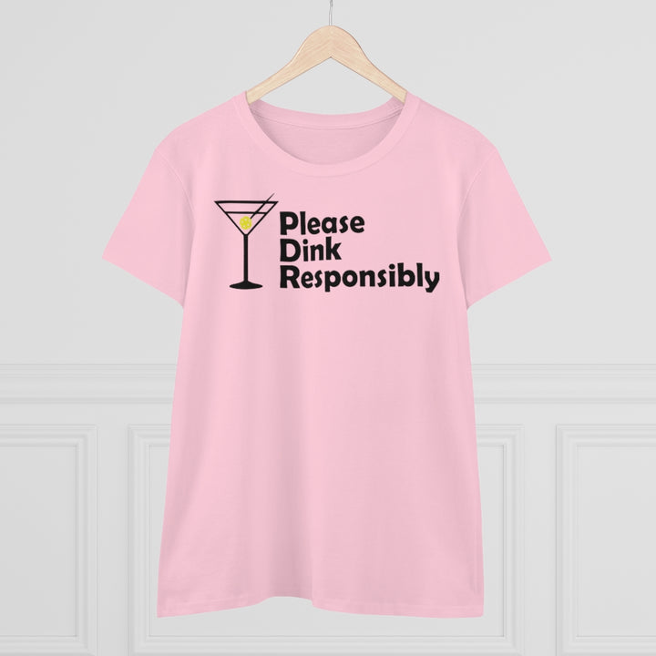 Women's T-Shirt - Please Dink Responsibly