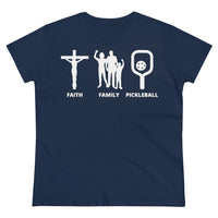 Women's T-Shirt - Faith Family Pickleball