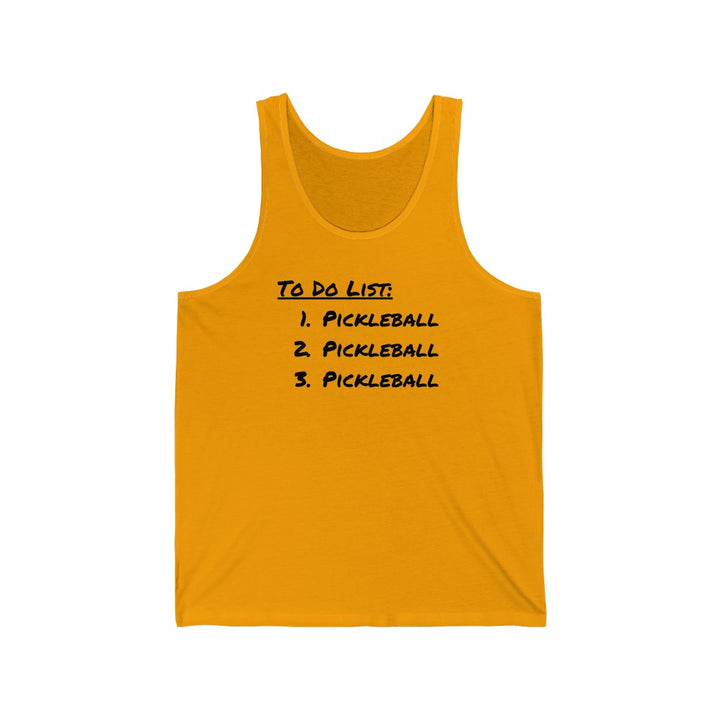 Men's Tank - To Do List 1-3