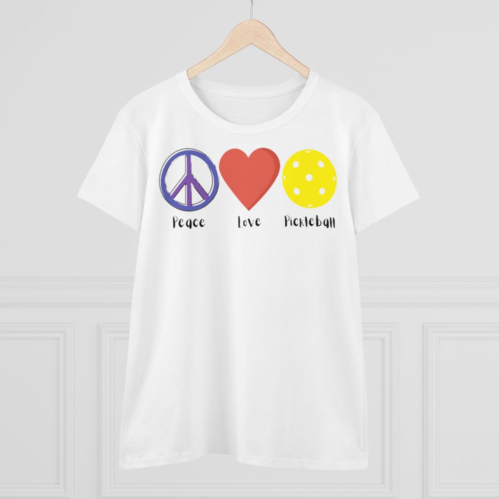 Women's T-Shirt - Peace Love Pickleball