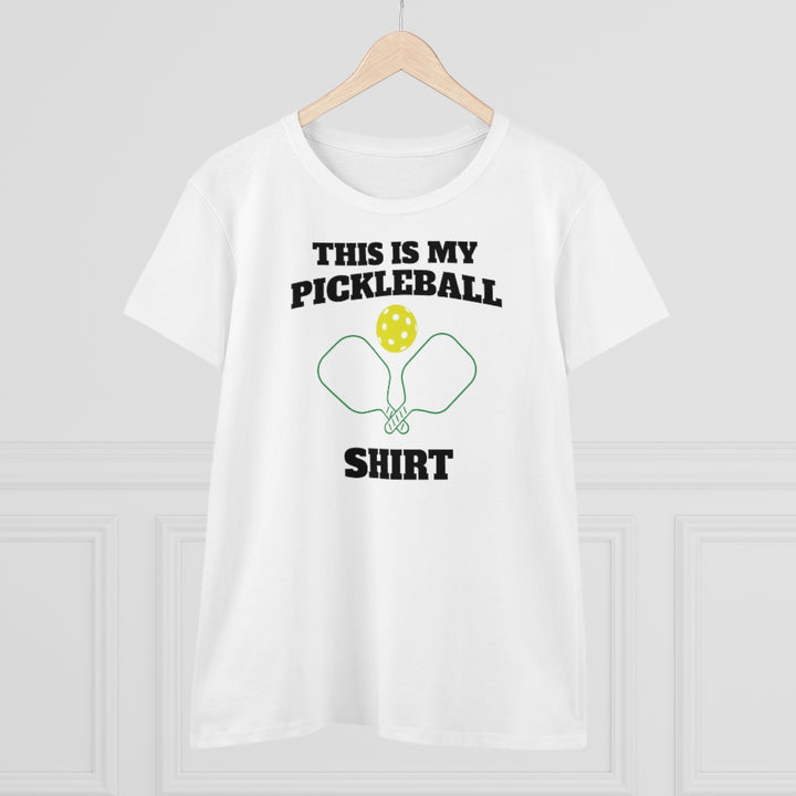 Women's T-Shirt - This Is My Pickleball Shirt