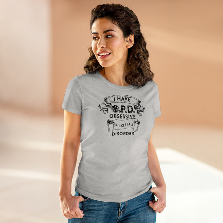 Women's T-Shirt - Obsessive Pickleball Disorder