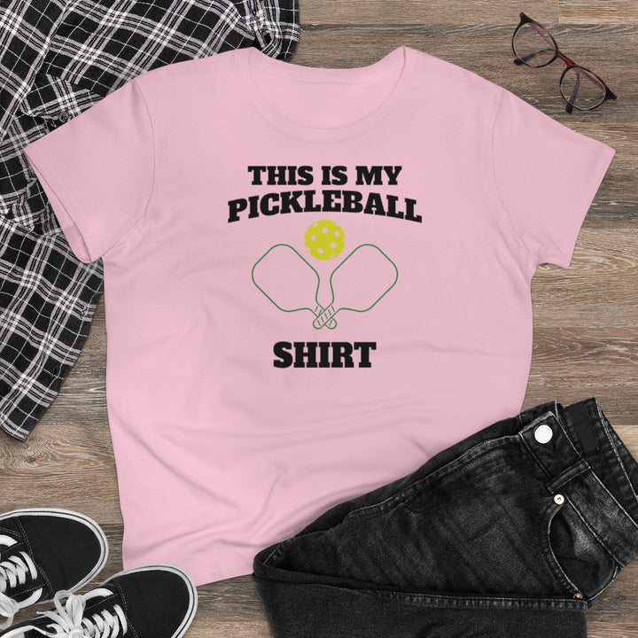 Women's T-Shirt - This Is My Pickleball Shirt
