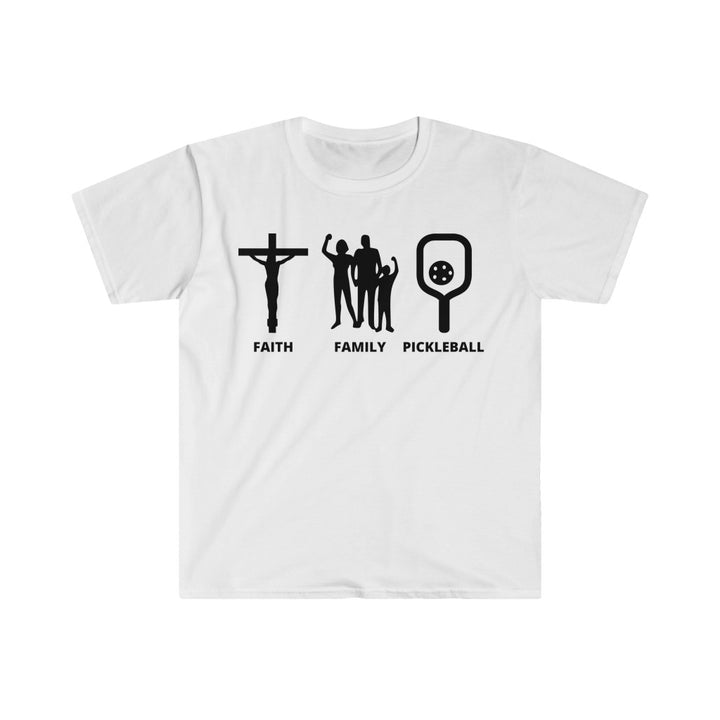 Men's T-Shirt - Faith Family Pickleball