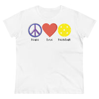 Women's T-Shirt - Peace Love Pickleball