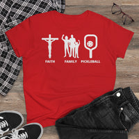 Women's T-Shirt - Faith Family Pickleball