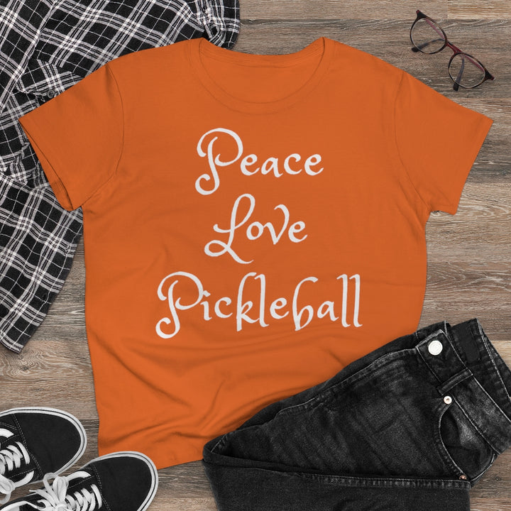 Women's T-Shirt - Peace Love Pickleball 2