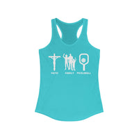 Women's Tank - Faith Family Pickleball