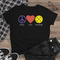 Women's T-Shirt - Peace Love Pickleball