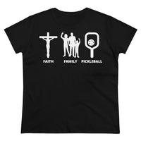 Women's T-Shirt - Faith Family Pickleball