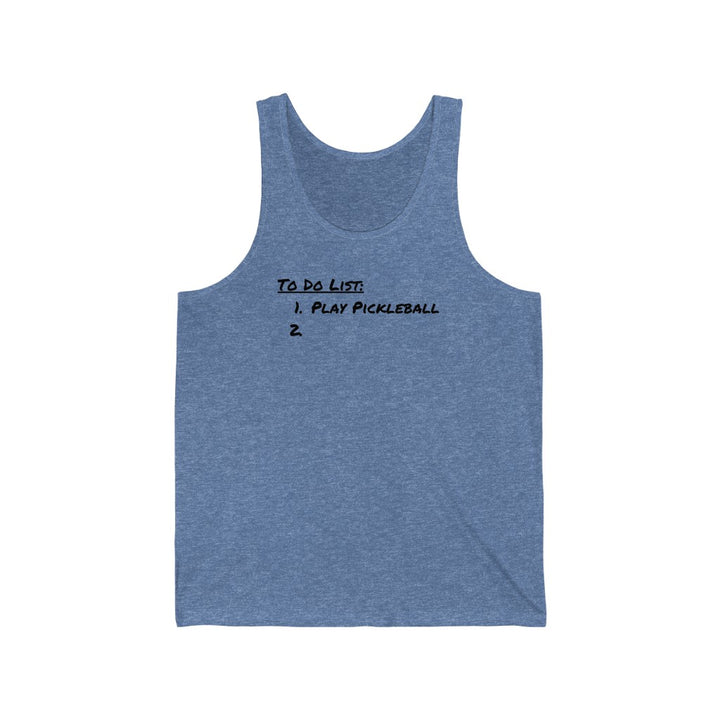 Men's Tank - To Do List short