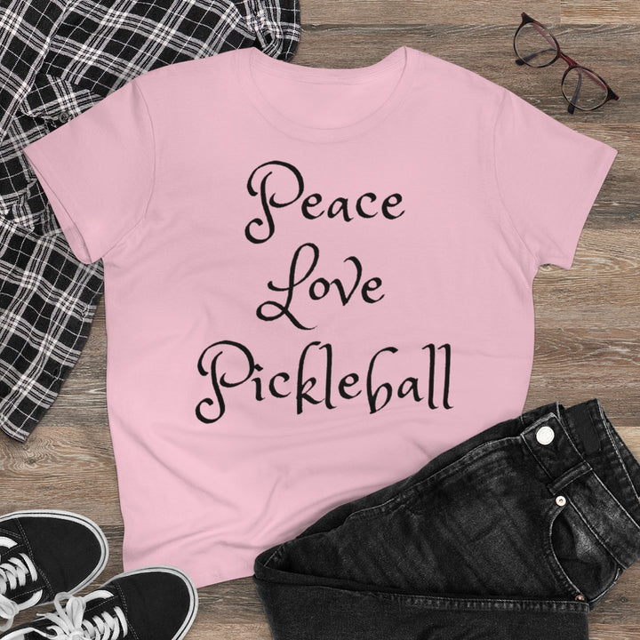 Women's T-Shirt - Peace Love Pickleball 2