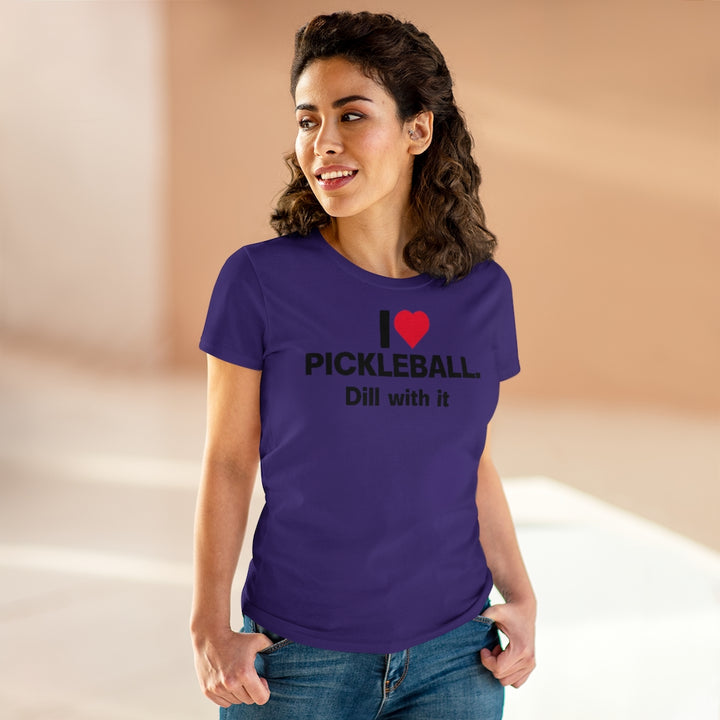 Women's T-Shirt - I Love Pickleball