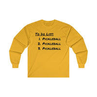 Men's Long Sleeve - To Do List 1-3