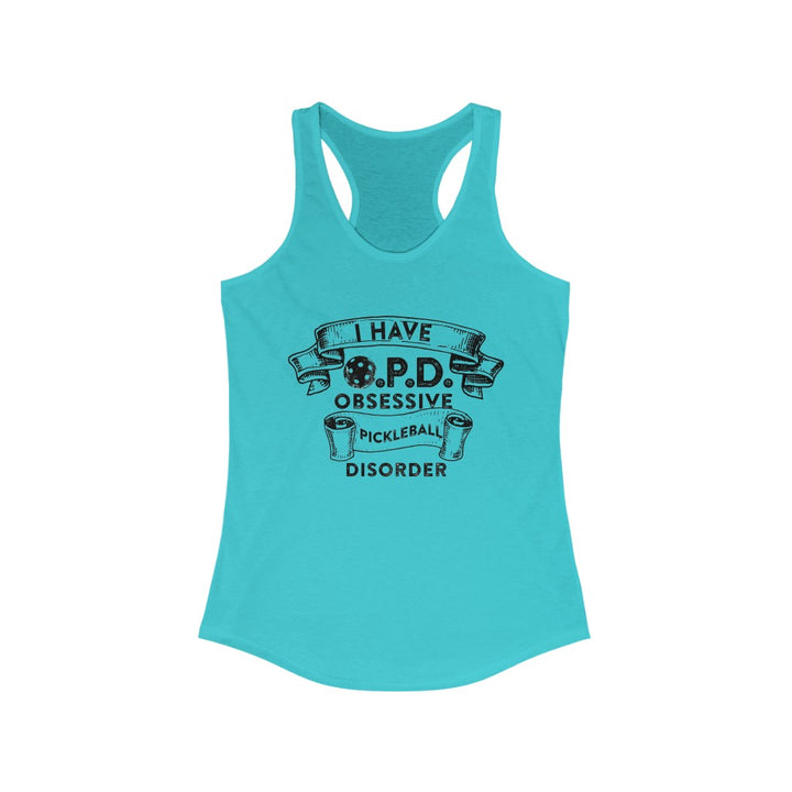 Women's Tank - Obsessive Pickleball Disorder
